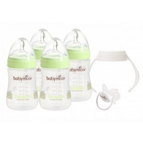Babymoov Bioteet Almond - Стартов к-т  4 шишета 230мл